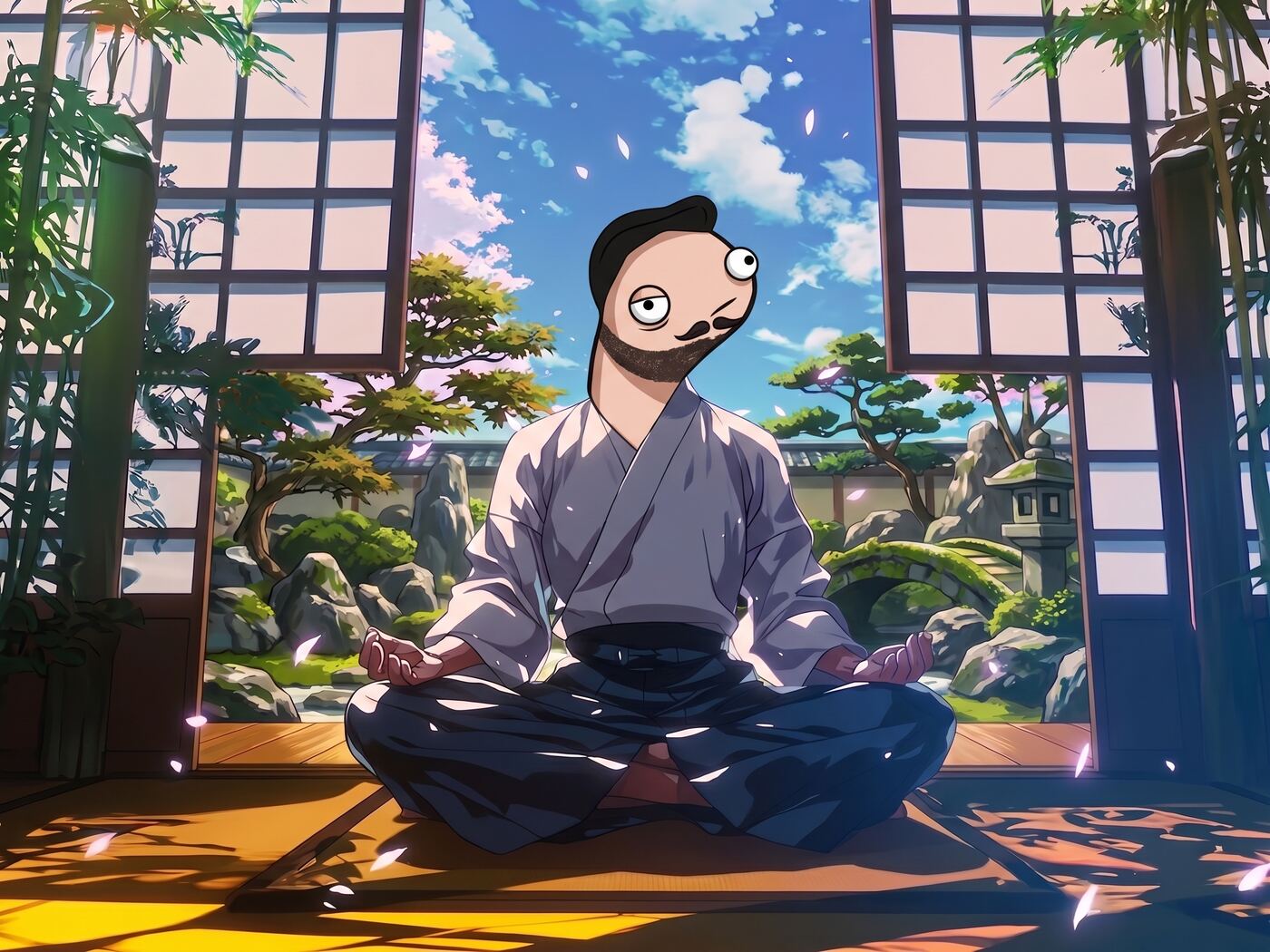 Volad achieving inner peace
